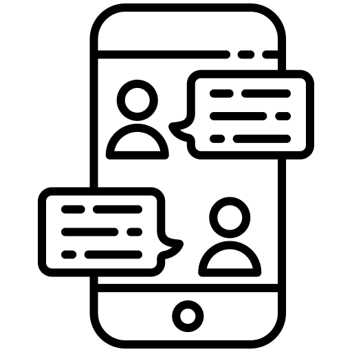Phone team education phone icon Phone team education phone icon