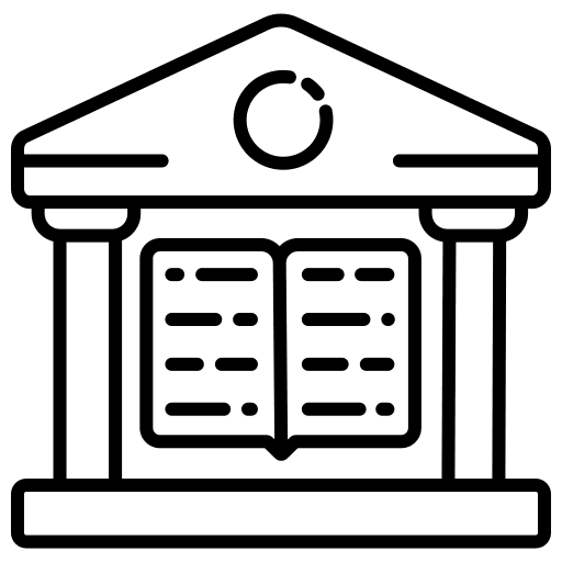 Library literature library book icon Library literature library book icon