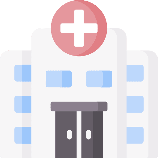 Hospital hospital building healthcare and medical hospitals icon