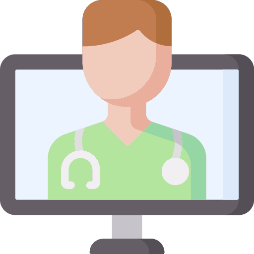 Doctor medical assistance advise advice icon