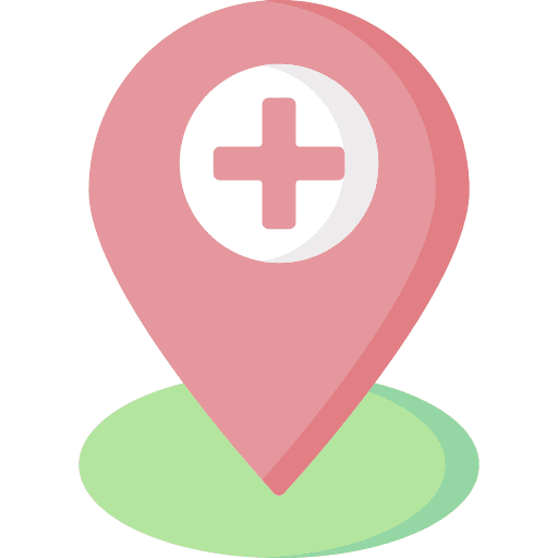 Red cross location red cross healthcare and medical icon Red cross location red cross healthcare and medical icon