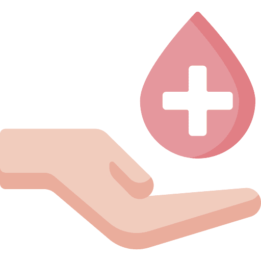 Blood donation transfusion sanitary blood drop icon Blood donation transfusion sanitary blood drop icon