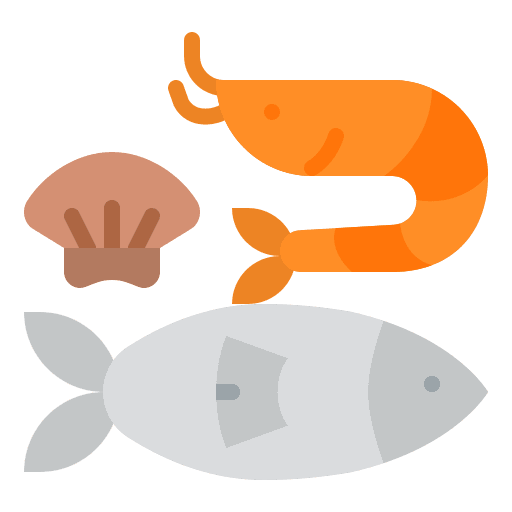 Seafood shell oyster seafood icon