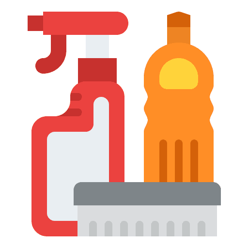 Cleaning products household mop furniture and household icon