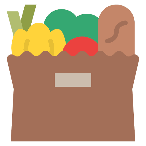 Shopping market shopping commerce and shopping icon