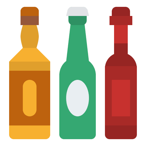 Alcohol alcoholic beer wine icon