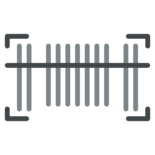 Barcode sale price commerce icon