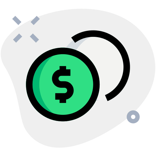 Coin coin coins dollar icon