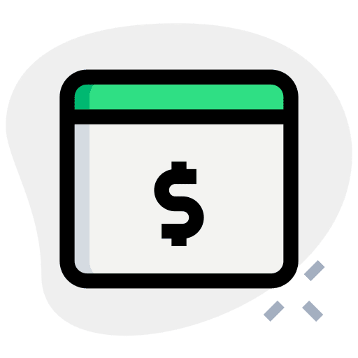 Web browser browser finance banking icon