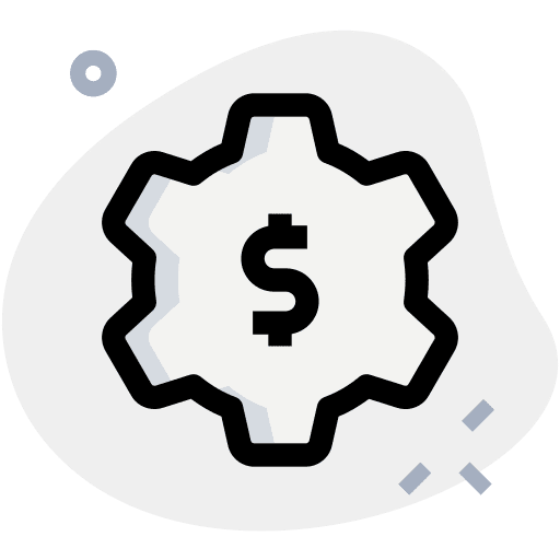 Setting cents setting dollar icon