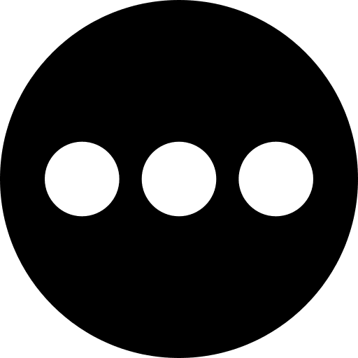 Ellipsis others circle open menu icon
