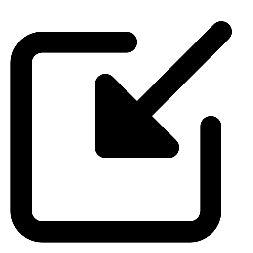 Inside square interface inside icon