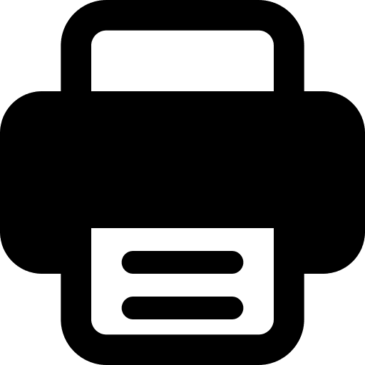 Printer tools interface electronics icon