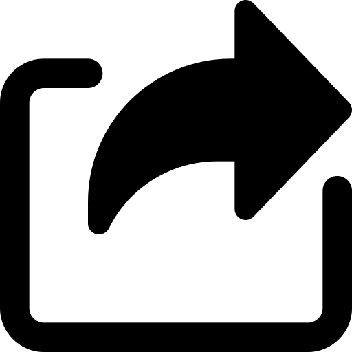 Forward right send skip icon