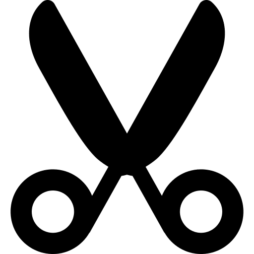 Scissors ui button interface icon