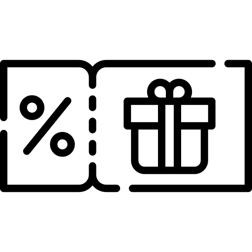 Coupon sales gift voucher commerce and shopping icon Coupon sales gift voucher commerce and shopping icon