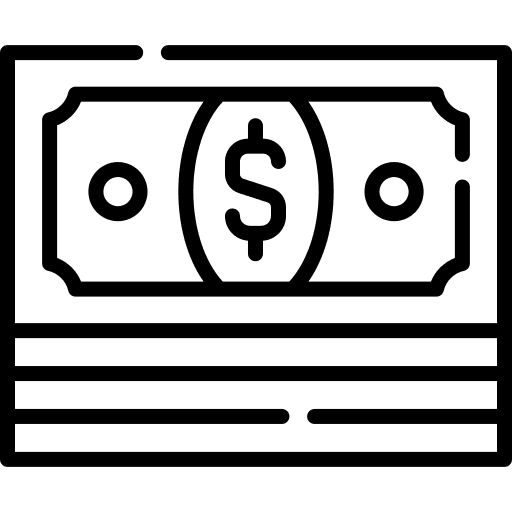 Notes money cash business and finance icon Notes money cash business and finance icon