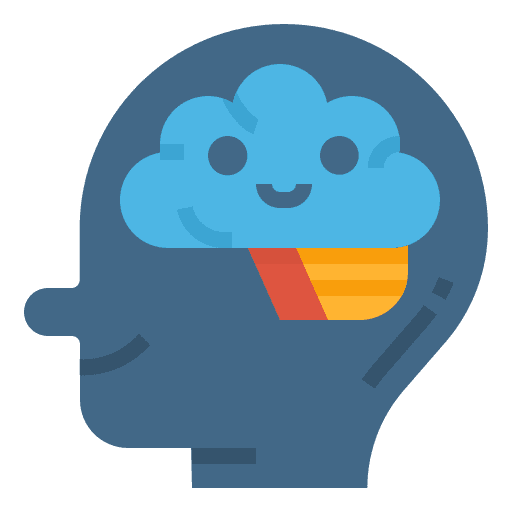 Brain knowledge brain learning icon Brain knowledge brain learning icon