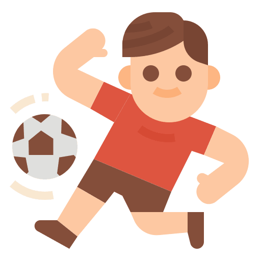 Football football sports and competition boy icon Football football sports and competition boy icon