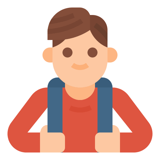 Student education kid children icon