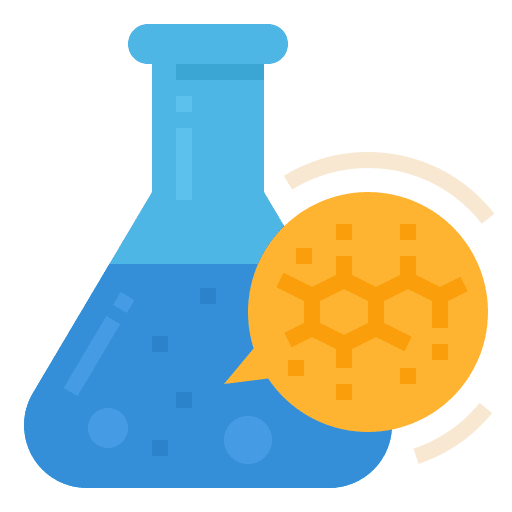 Flask education school science icon Flask education school science icon