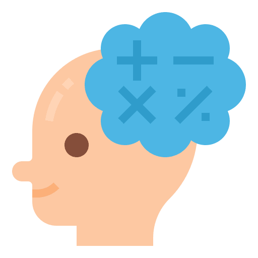 Mathematics education knowledge class icon Mathematics education knowledge class icon