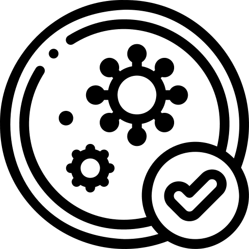 Coronavirus test virus healthcare and medical icon Coronavirus test virus healthcare and medical icon