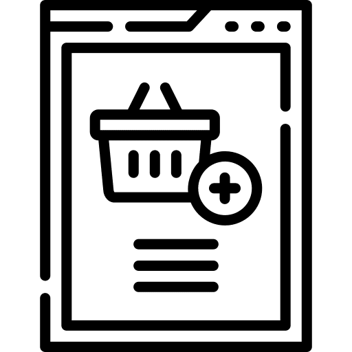 Add to cart buy online ecommerce website icon Add to cart buy online ecommerce website icon