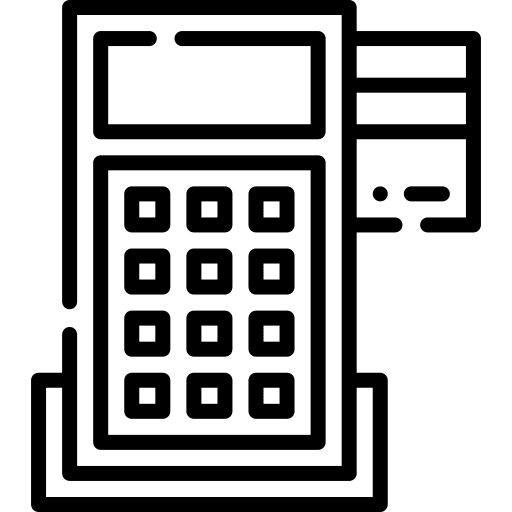 Edc debit card business and finance edc icon Edc debit card business and finance edc icon