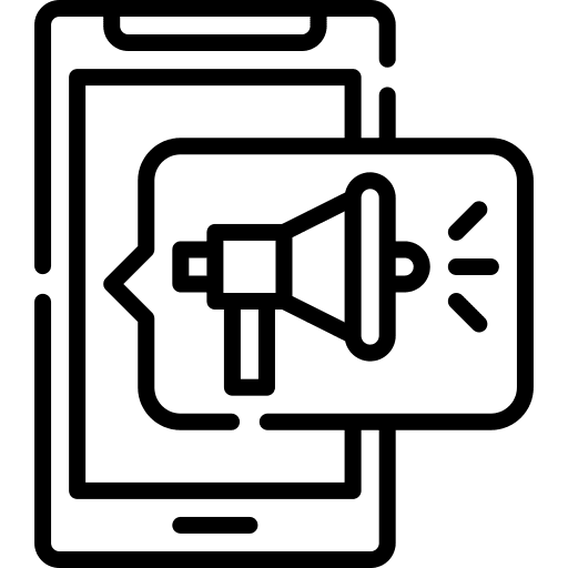 Online advertising communications advertisement online advertising icon