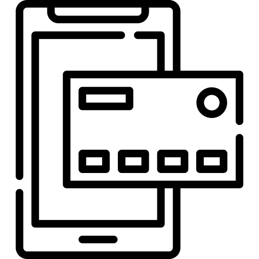 Online payment business and finance money card payment method icon Online payment business and finance money card payment method icon