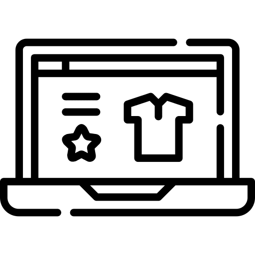 Online shopping online shop online shopping commerce and shopping icon Online shopping online shop online shopping commerce and shopping icon