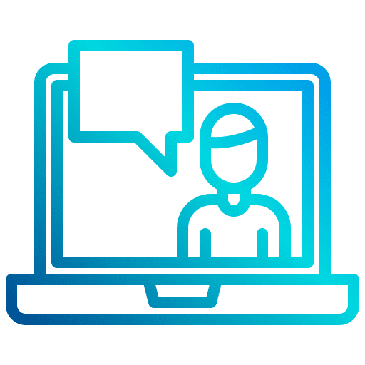 Video call communications people communication icon