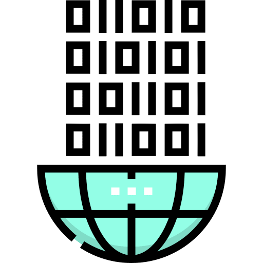 Hacking hacker cybercrime attack icon