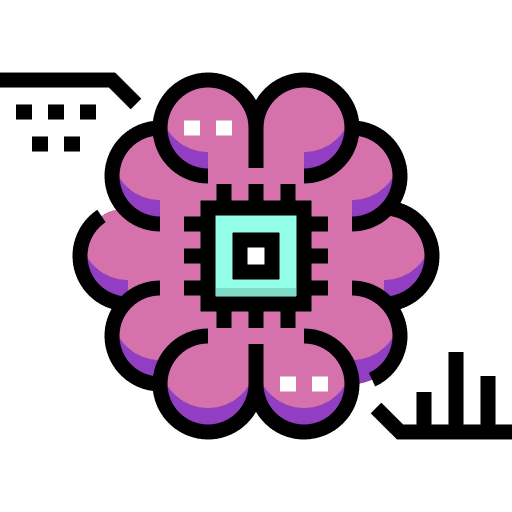 Chip chip technology automation icon