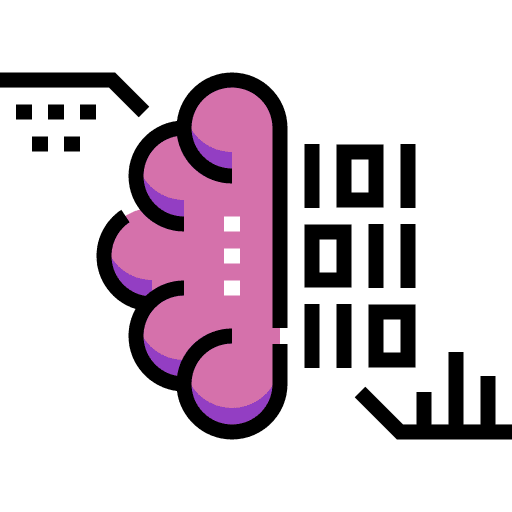 Hacking hack computer robot icon