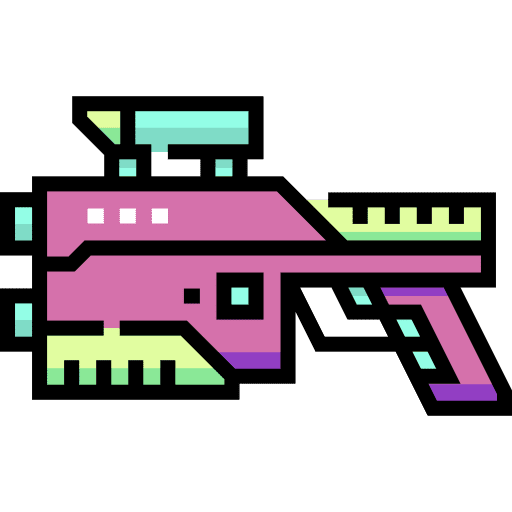 Weapon war gun science fiction icon