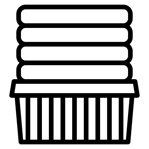 Laundry basket furniture and household laundry basket clean icon Laundry basket furniture and household laundry basket clean icon