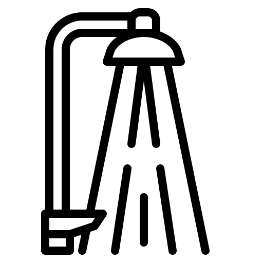 Shower health clean furniture and household icon Shower health clean furniture and household icon