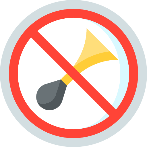 No noise forbidden not allowed prohibition icon No noise forbidden not allowed prohibition icon