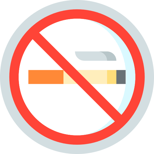 No smoking cigarette prohibition smoking icon No smoking cigarette prohibition smoking icon