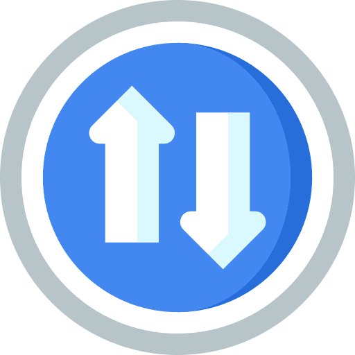 Two ways traffic sign arrow road sign icon Two ways traffic sign arrow road sign icon
