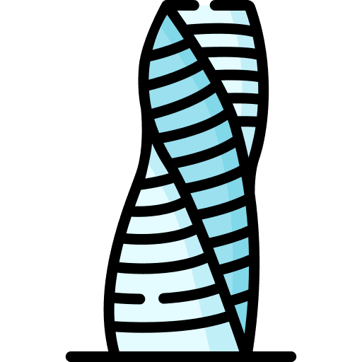 Building modern architecture city real estate icon