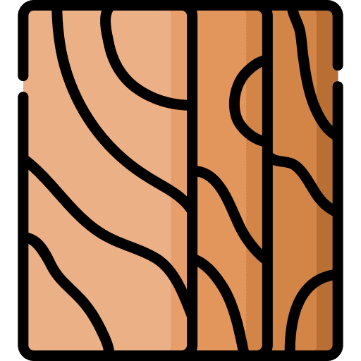 Wood material wooden floor icon