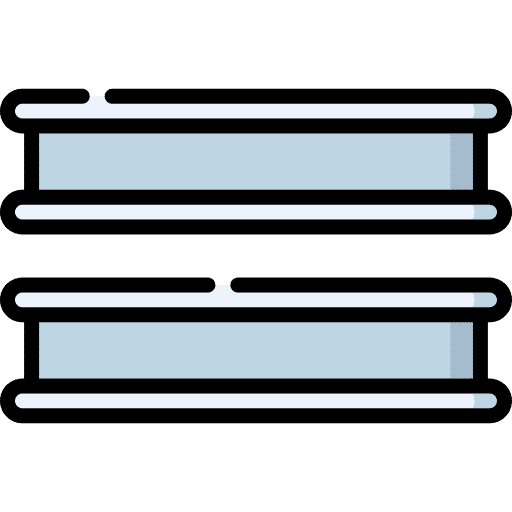 Beam construction iron bar construction and tools icon
