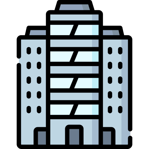 City urban town architecture and city icon