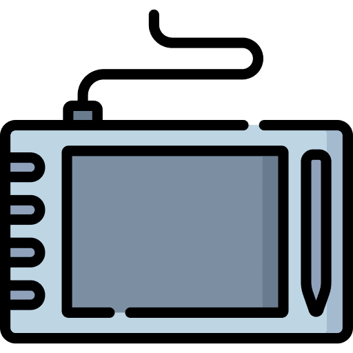 Drawing tablet graphic design electronics illustration icon