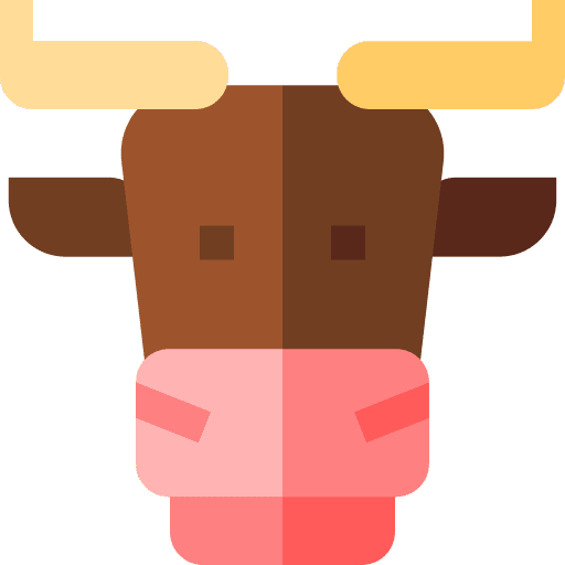 Bull animals culture bull icon