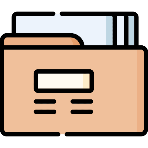 Project files and folders architect project icon