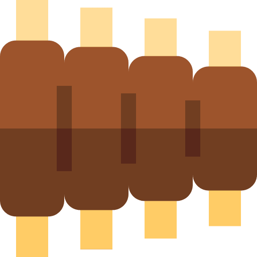 Ribs bbq bones food and restaurant icon Ribs bbq bones food and restaurant icon